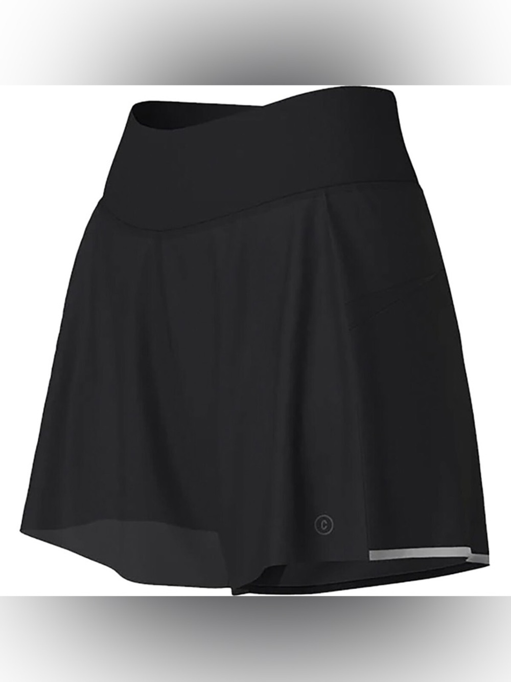 Ciele Athletics Women's TRNShort 4 in Brief - Black Active Shorts size large - Picture 10 of 12